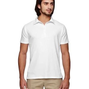 NEW Econscious Men's White Short Sleeve Soft Organic Cotton Eco Polo X-Large XL